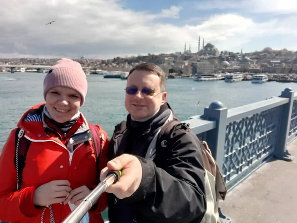 Turistas Estambul Turquía 2022 — Foto de Stock