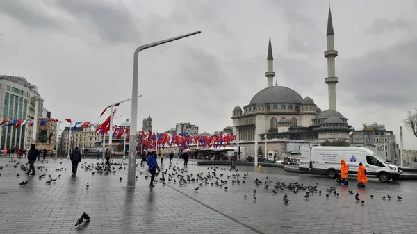 Туристи Стамбулі Туреччині 2022 — стокове фото