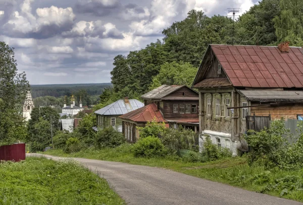 Dorfhütten — Stockfoto