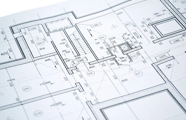 Desenho do plano de chão — Fotografia de Stock