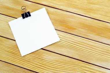 bir not kağıdına arka plan Ahşap Çıta