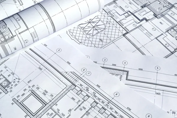 Project drawings — Stock Photo, Image