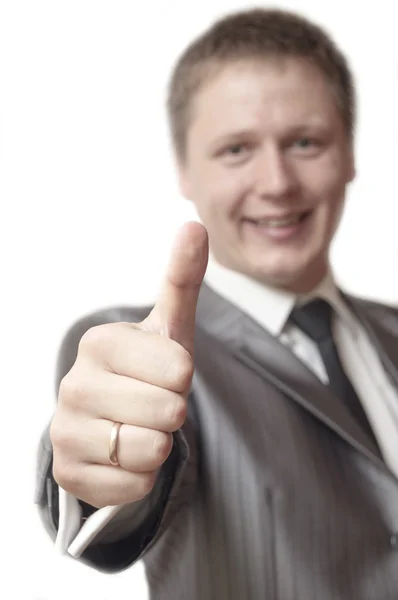 Happy businessman — Stock Photo, Image