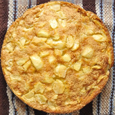 rustik elmalı turta