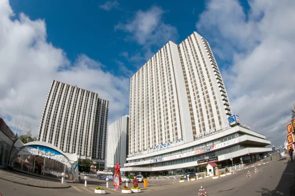 Komplexní izmailovo hotel Moskva — Stock fotografie