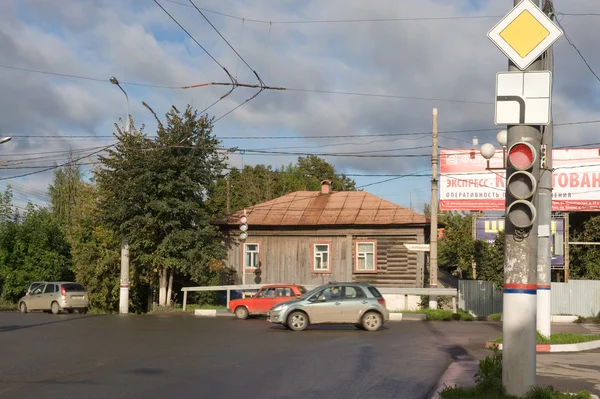 El cruce en la calle Stock en Tula —  Fotos de Stock