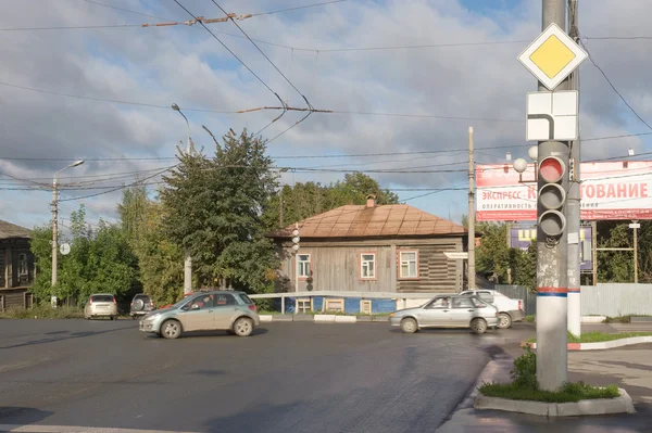 A crossroads of the old Tula — Stock Photo, Image