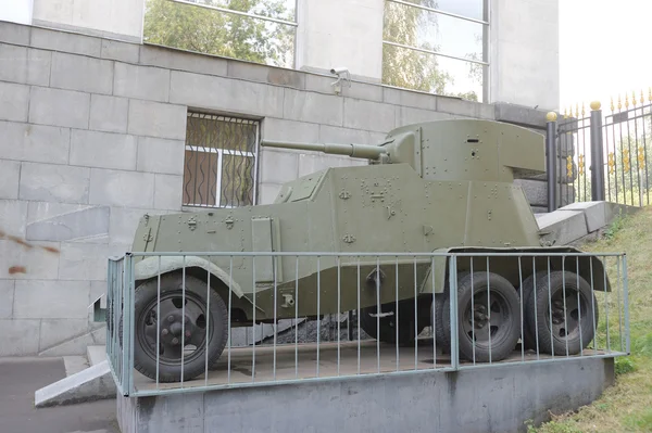 Voiture blindée BA-6 au Musée central des forces armées, Moscou, RUSSIE — Photo