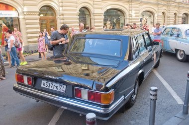 Devlet limuzin zil-41014 adlı Ralli gorkyclassic, dikiz, moscow, Rusya Federasyonu