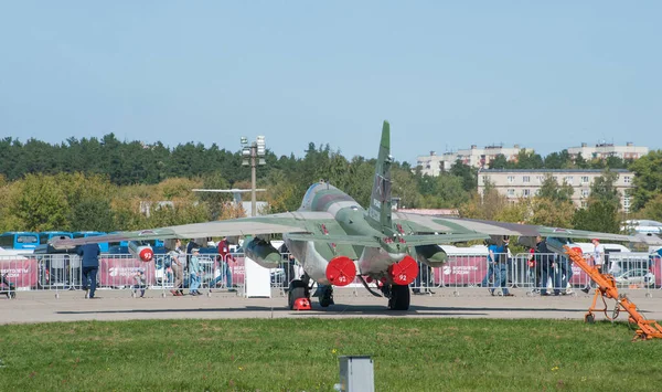 Zhukovsky Russie Août 2019 Avion Attaque Militaire Subsonique Blindé Russe — Photo