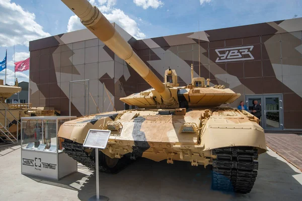 Alabino Moskva Oblast Rusko Června 2019 Ruský Hlavní Bojový Tank Stock Obrázky