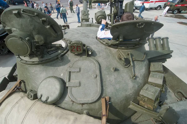 Alabino Moskva Region Rusko Června 2015 Sovětský Střední Tank 62M — Stock fotografie