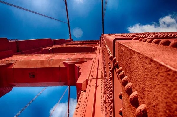 Golden Gate Bridge (opzoeken) Stockfoto