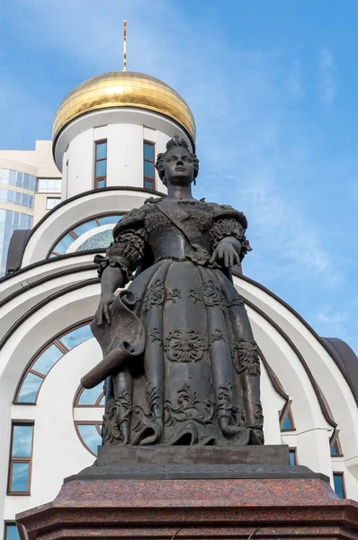 Monumento da Elizabeth da Rússia em Rostov em Don - escultor Sergei Oleshna, aberto no dia 27 de junho de 2007 — Fotografia de Stock