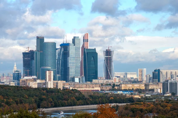 Moskau international business center moskau stadt — Stockfoto