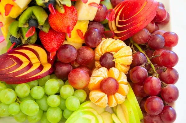 Grupo de frutas coloridas — Fotografia de Stock
