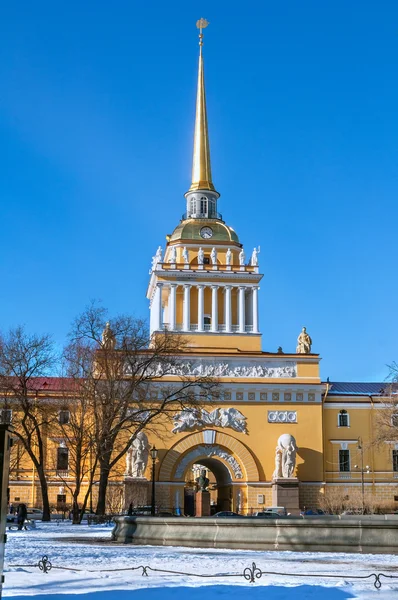 São Petersburgo, Rússia. Construção de almirantados — Fotografia de Stock