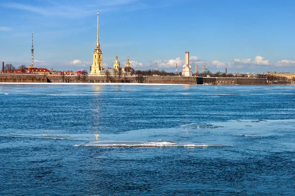 Петропавлівська фортеця, Санкт-Петербург, Росія — стокове фото