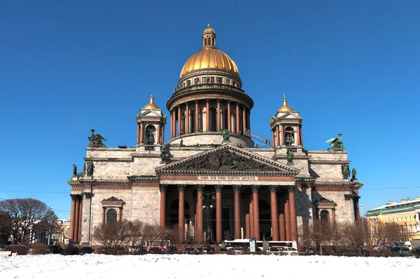 St isaak katedrála, st petersburg, Rusko — Stock fotografie