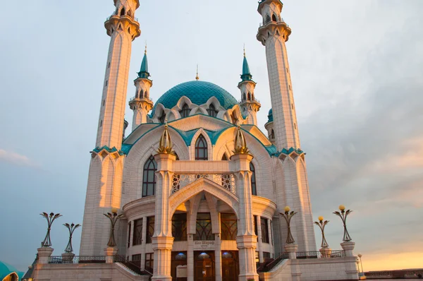 Mosk "Kul Sharif" i Kazan Kreml, Tatarstan, Russland – stockfoto