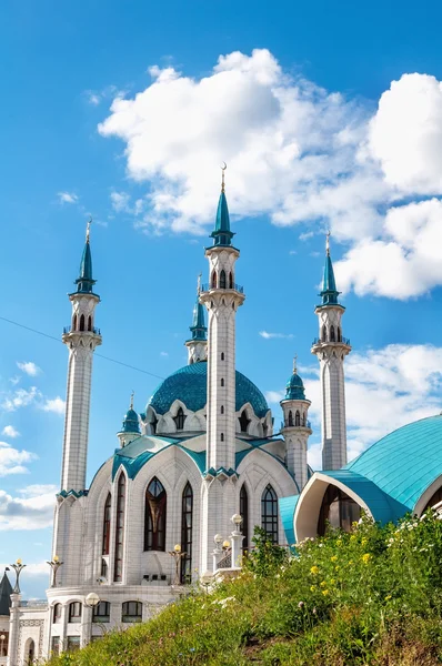 Мечеть "Кул Шариф" в Казанском Кремле, Татарстан, Россия — стоковое фото