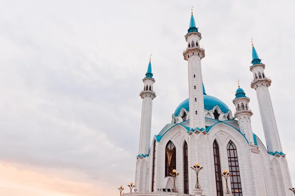 Мечеть "Кул Шариф" в Казанском Кремле, Татарстан, Россия — стоковое фото
