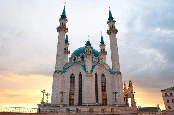 Mosquée "Kul Sharif" à Kazan Kremlin, Tatarstan, Russie — Photo