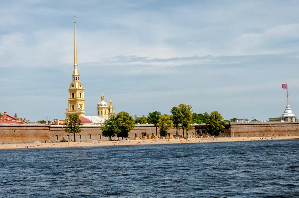 St Piotra i Pawła twierdza, st petersburg, Rosja — Zdjęcie stockowe