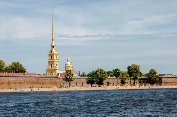 St. peter a paul pevnosti, st petersburg, Rusko — Stock fotografie
