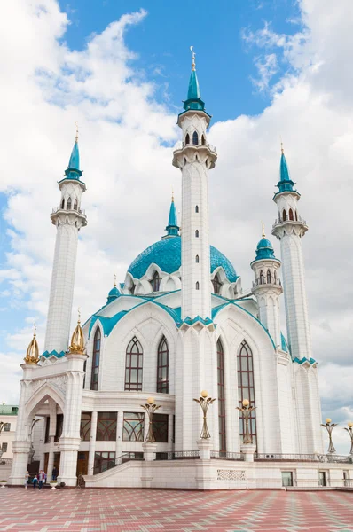 La moschea Kul Sharif nel Cremlino di Kazan, Tatarstan, Russia — Foto Stock