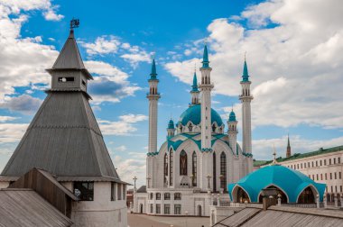 kazan kremlin, Tataristan, Rusya kul Şerif Camii