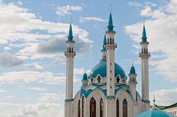 Kul Sharif-moskeen i Kazan Kreml, Tatarstan, Russland – stockfoto