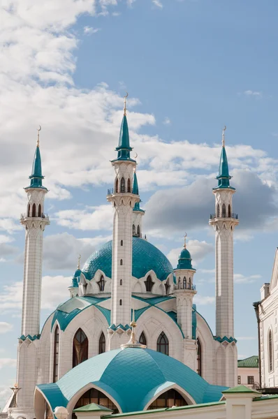 De kul sharif moskee in het kremlin van kazan, tatarstan, Rusland — Stockfoto