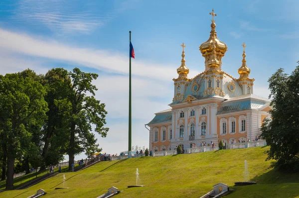 East chapel, Petergof, São Petersburgo, Rússia — Fotografia de Stock