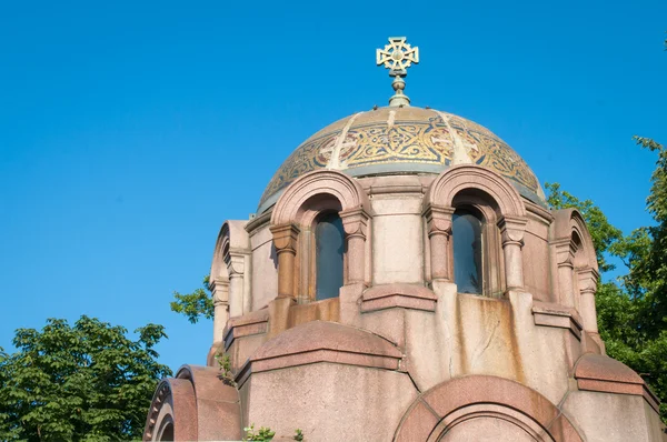 Kaple v Alexandr Něvský lávře, st petersburg, Rusko — Stock fotografie