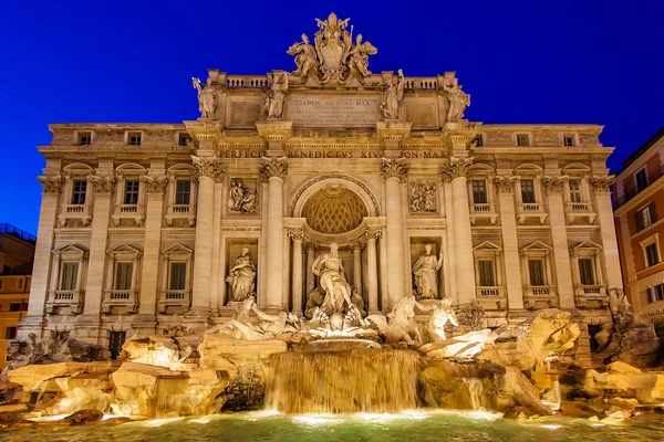 Trevi Çeşmesi, Roma, İtalya — Stok fotoğraf