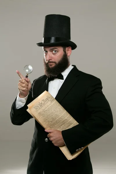 Abraham Lincoln arată ca — Fotografie, imagine de stoc