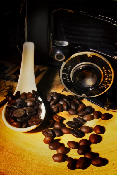 Kaffeebohnen — Stockfoto