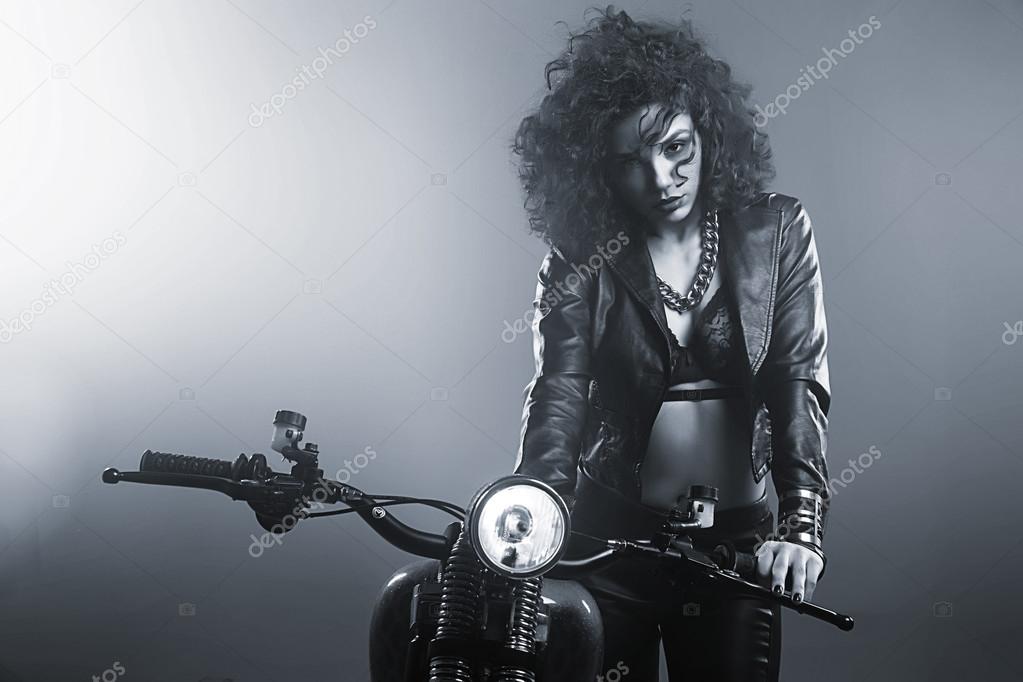biker girl pinterest