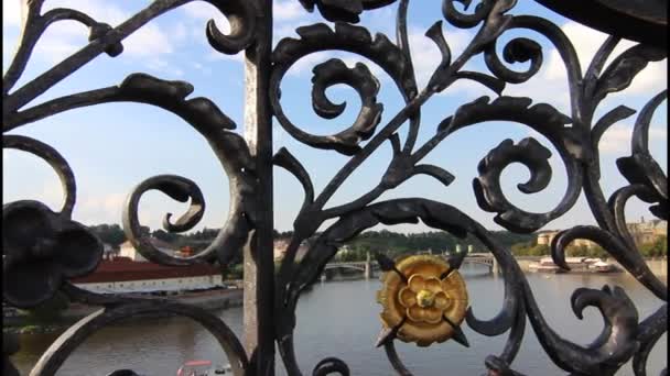 Экскурсия по Праге — стоковое видео