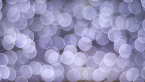 Éclairage de Noël lueur, bokeh No.04 — Video