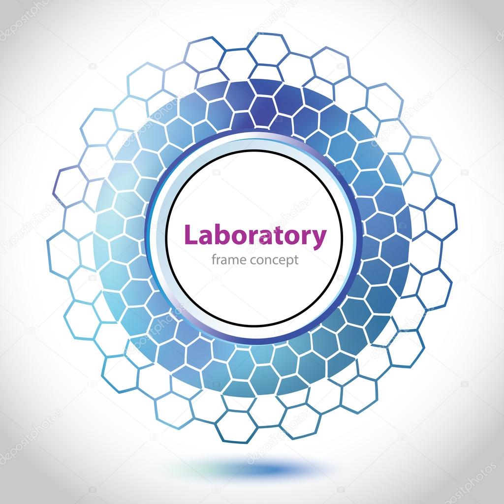 Medical laboratory circle element, set No. 02