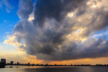 gün batımı westlake hoang hon ho tay