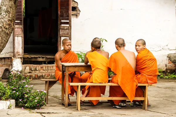 Monk at the Luang Prabang — Zdjęcie stockowe