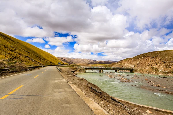 Tibet Highway — Stockfoto