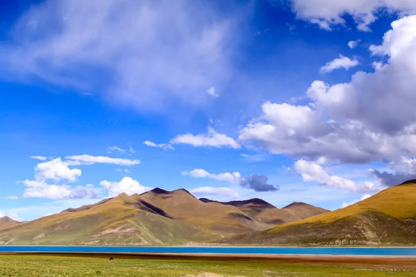 Yamdrok lake — Stock Photo, Image