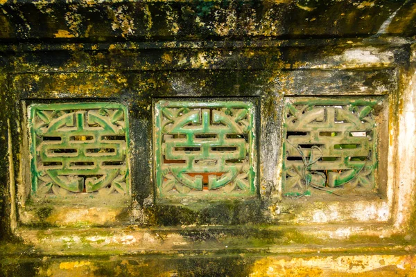 Старая стена храма — стоковое фото