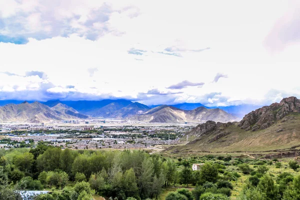 Tibet'in başkenti — Stok fotoğraf