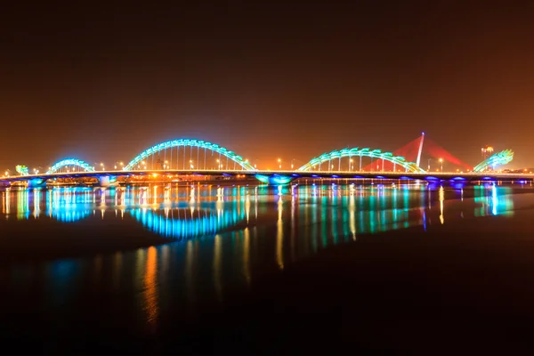 밤 다리 — 스톡 사진