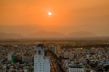 da nang City günbatımı